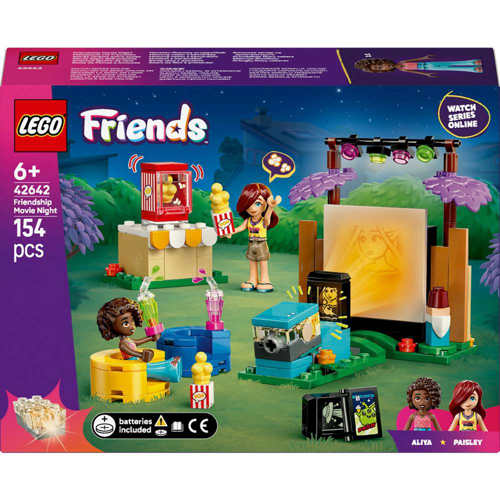 Produktabbildung Lego LEGO Friends Filmabend mit Freunden 42642