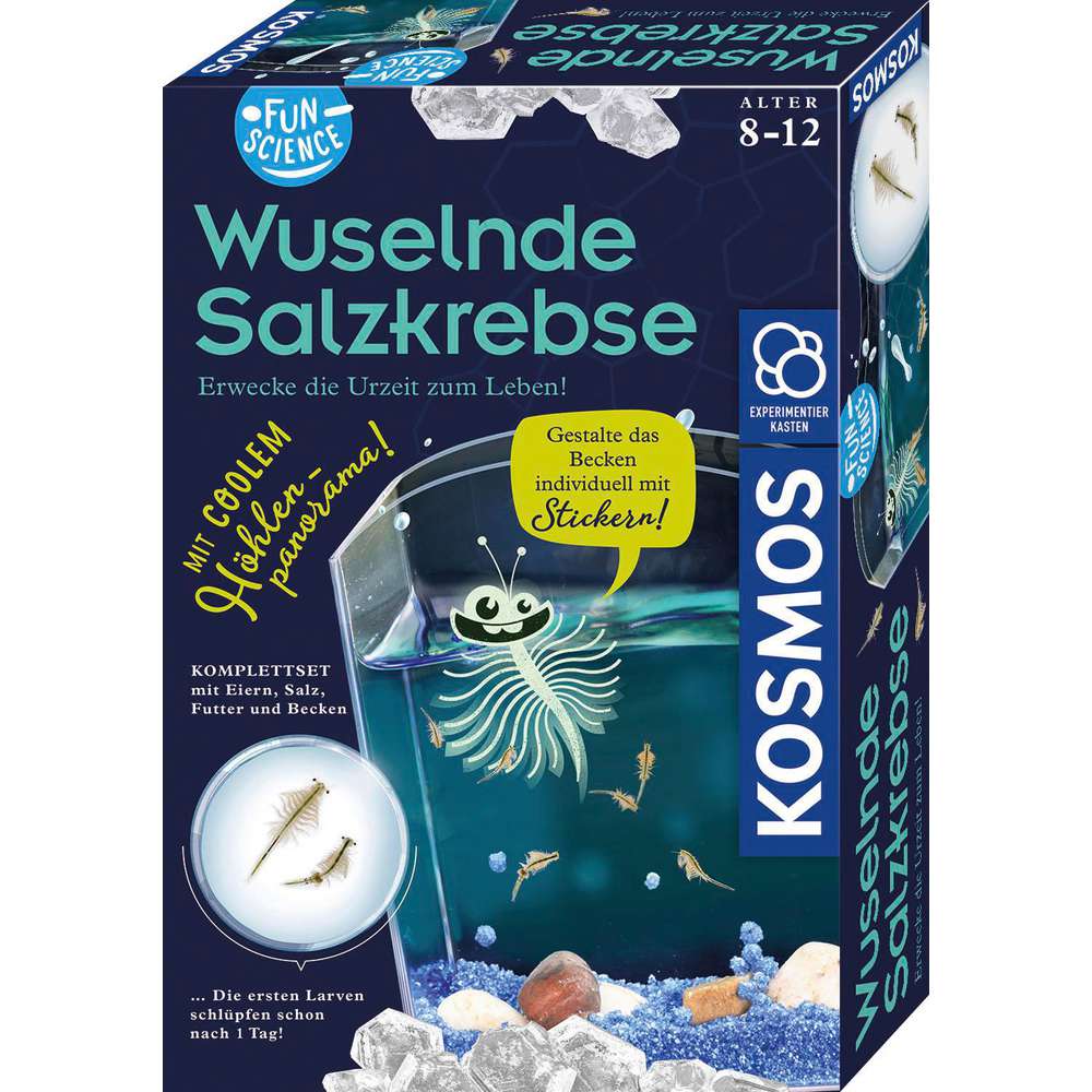 Produktabbildung Kosmos Fun Science Wuselnde Salzkrebse