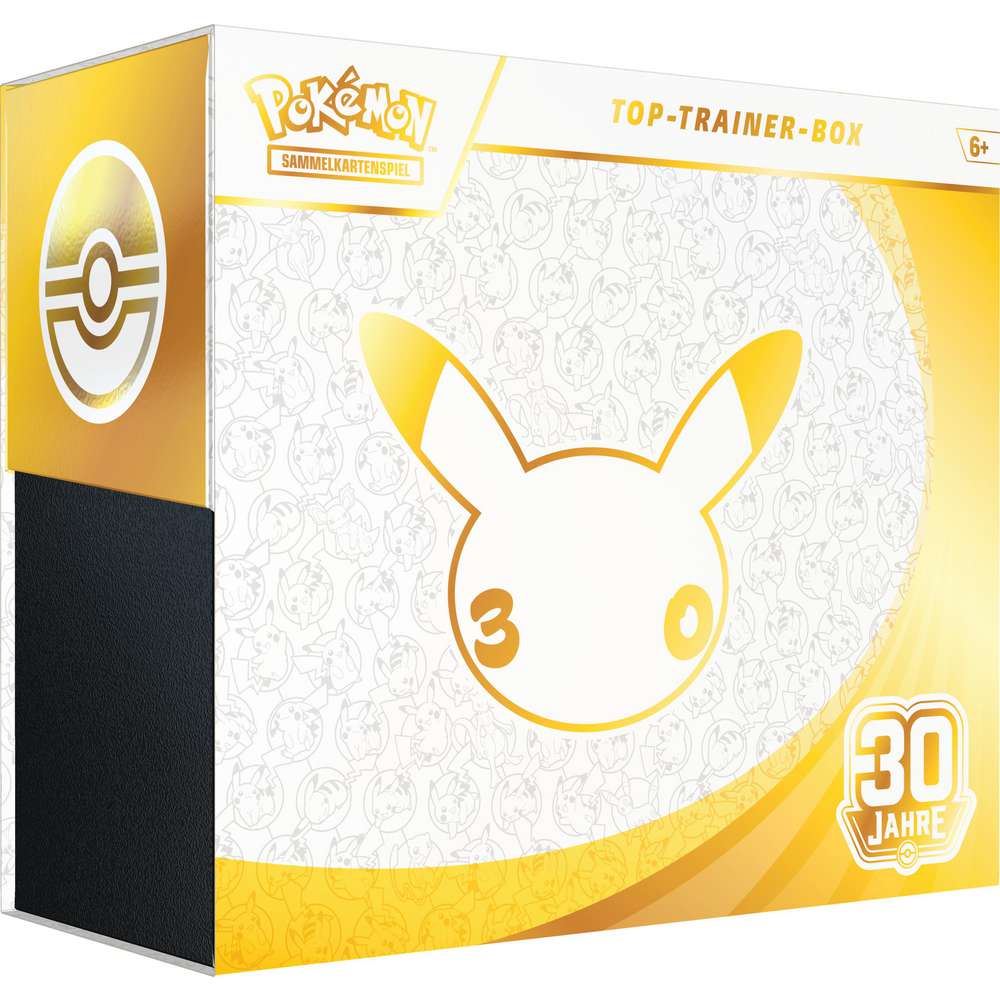 Produktabbildung Pokémon Sammelkartenspiel 30 Jahre Top-Trainer-Box