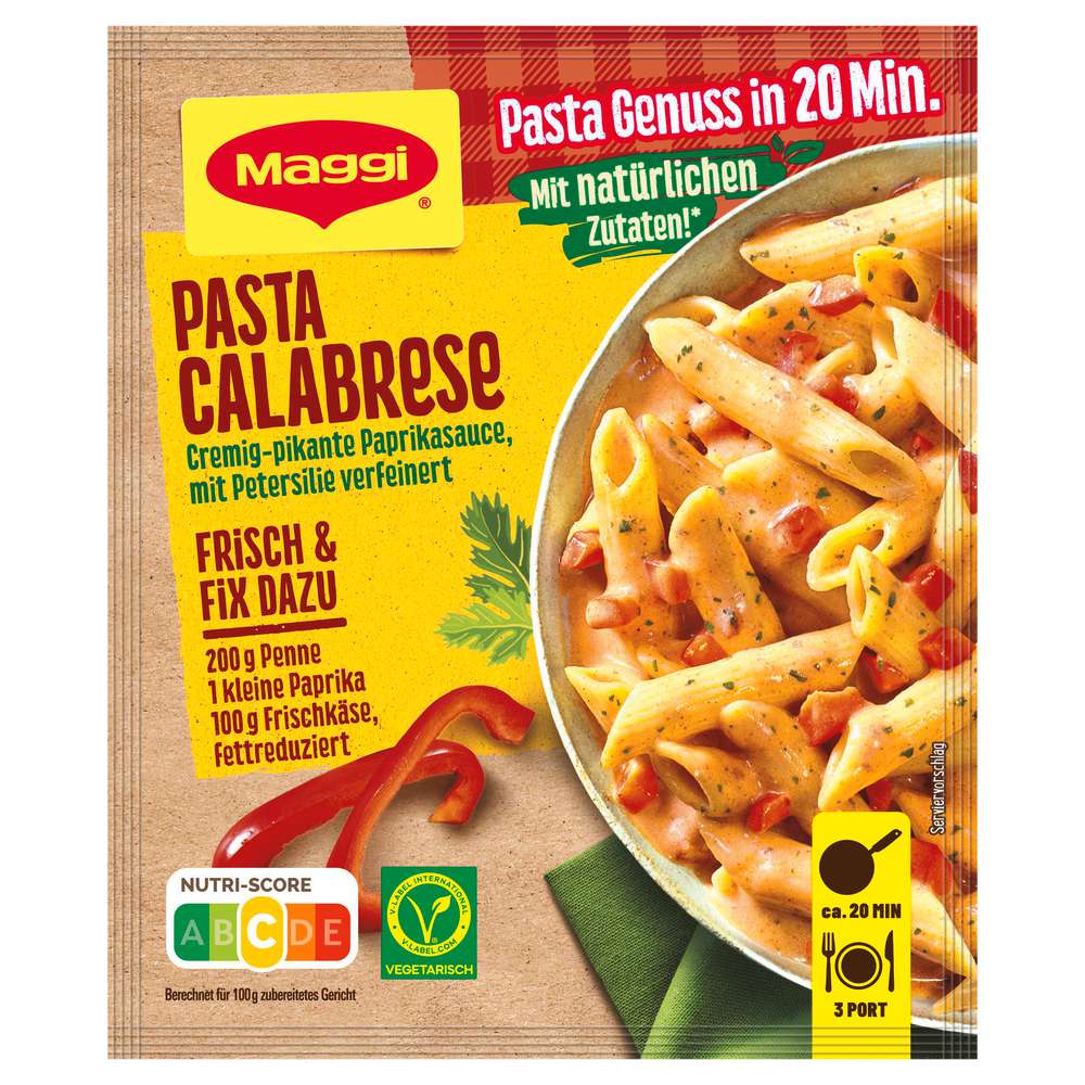 Produktabbildung Maggi Fix, Pasta Calabrese