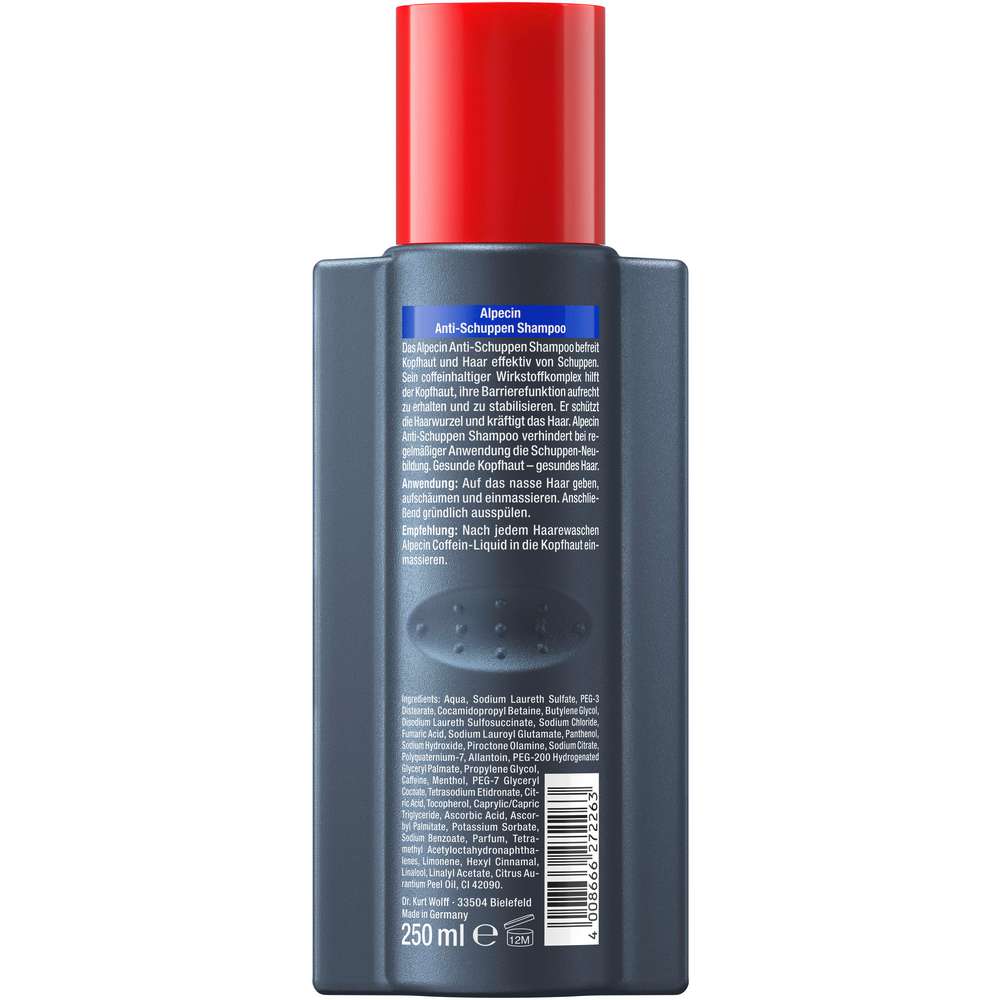 Produktabbildung Alpecin Shampoo A3 Anti-Schuppen