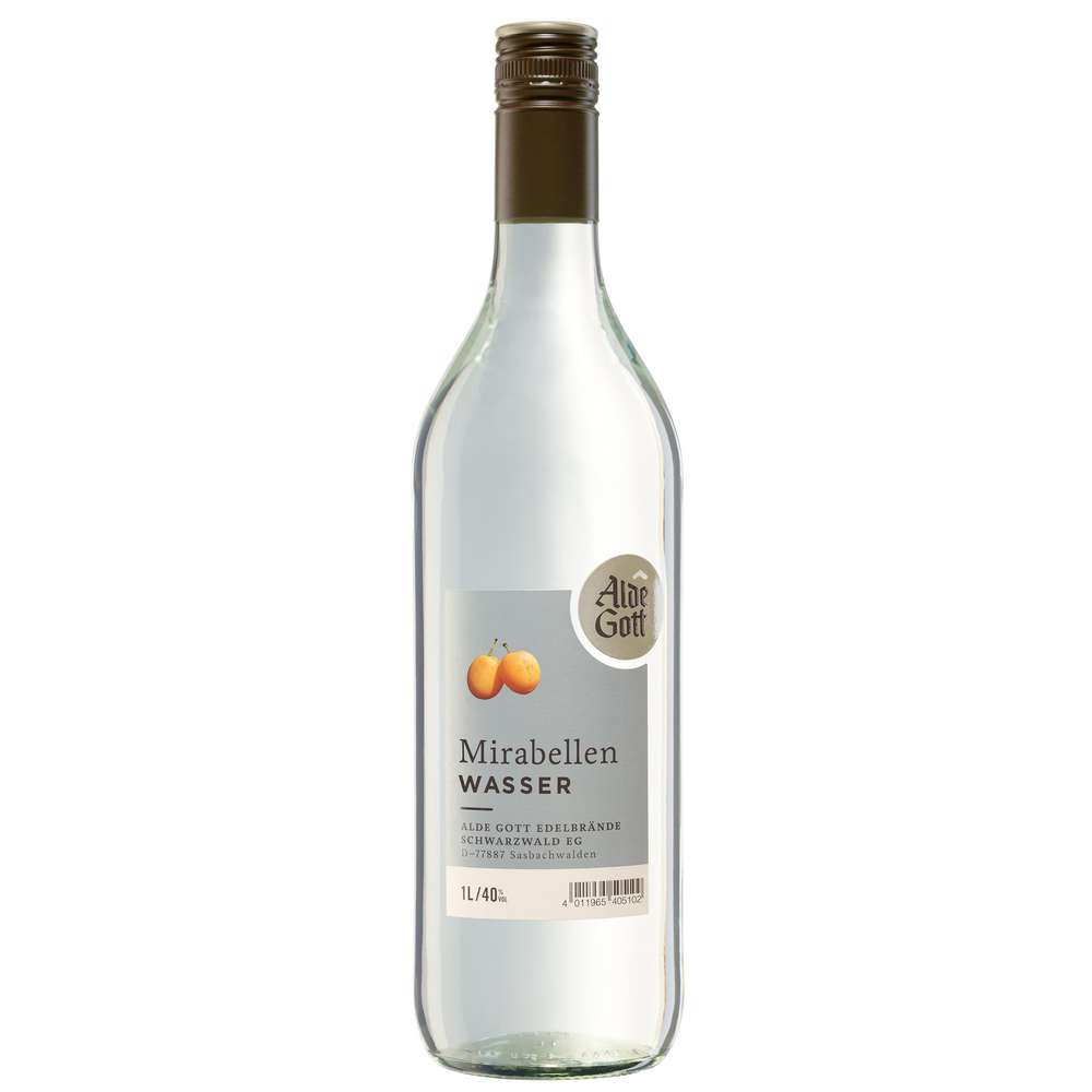 Produktabbildung Alde Gott Mirabellen Wasser 40%