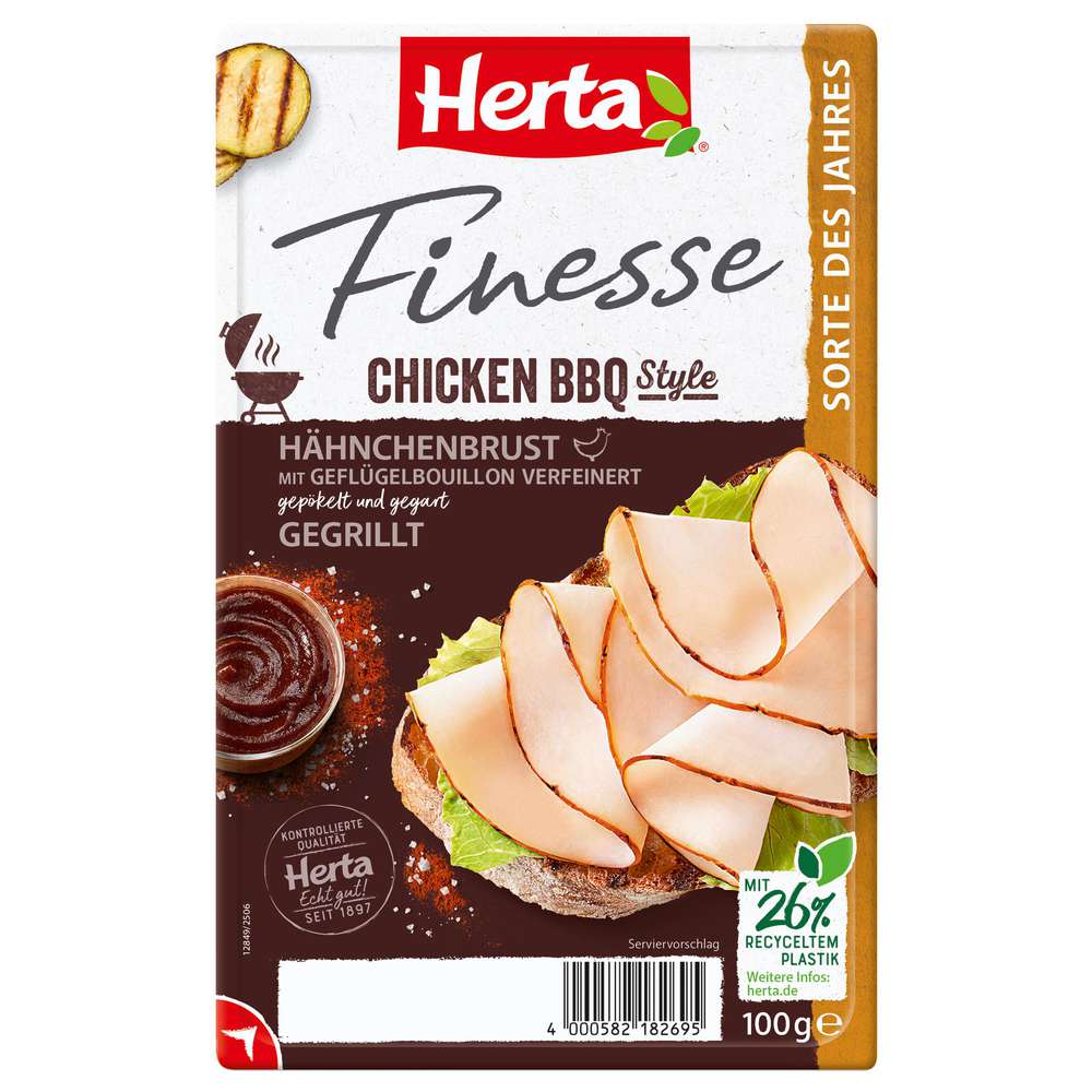 Produktabbildung FINESS Hähnchenbrust BBQ Style