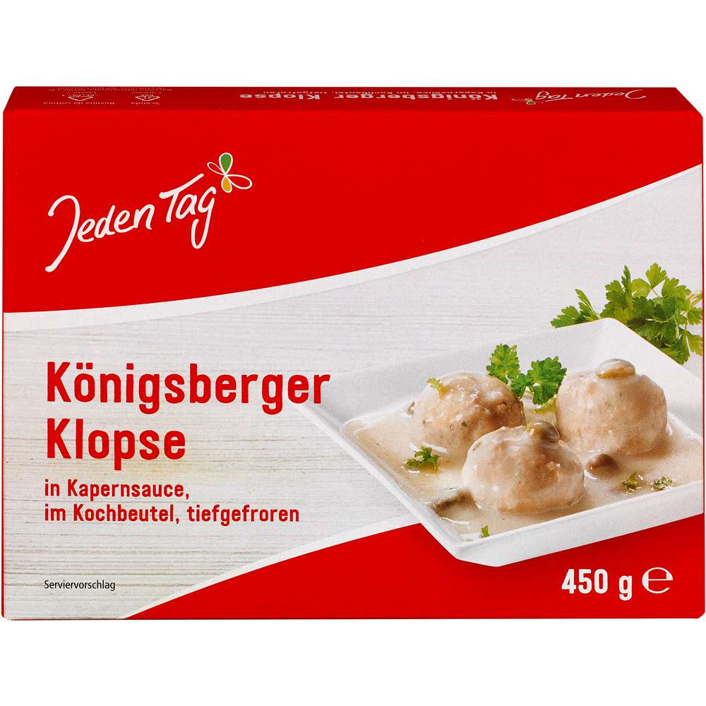 Produktabbildung Jeden Tag Königsberger Klopse, tiefgekühlt