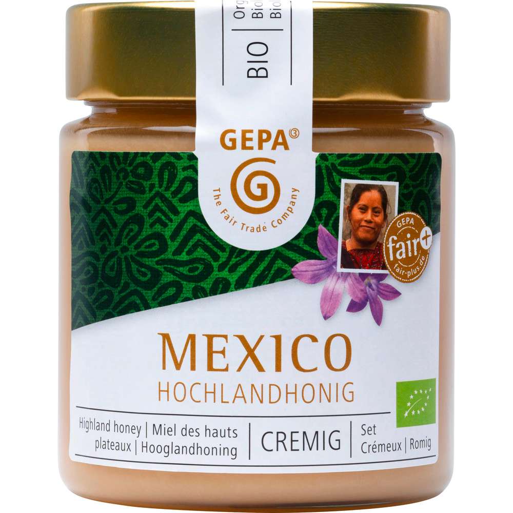 Produktabbildung Gepa Bio Mexico Honig cremig