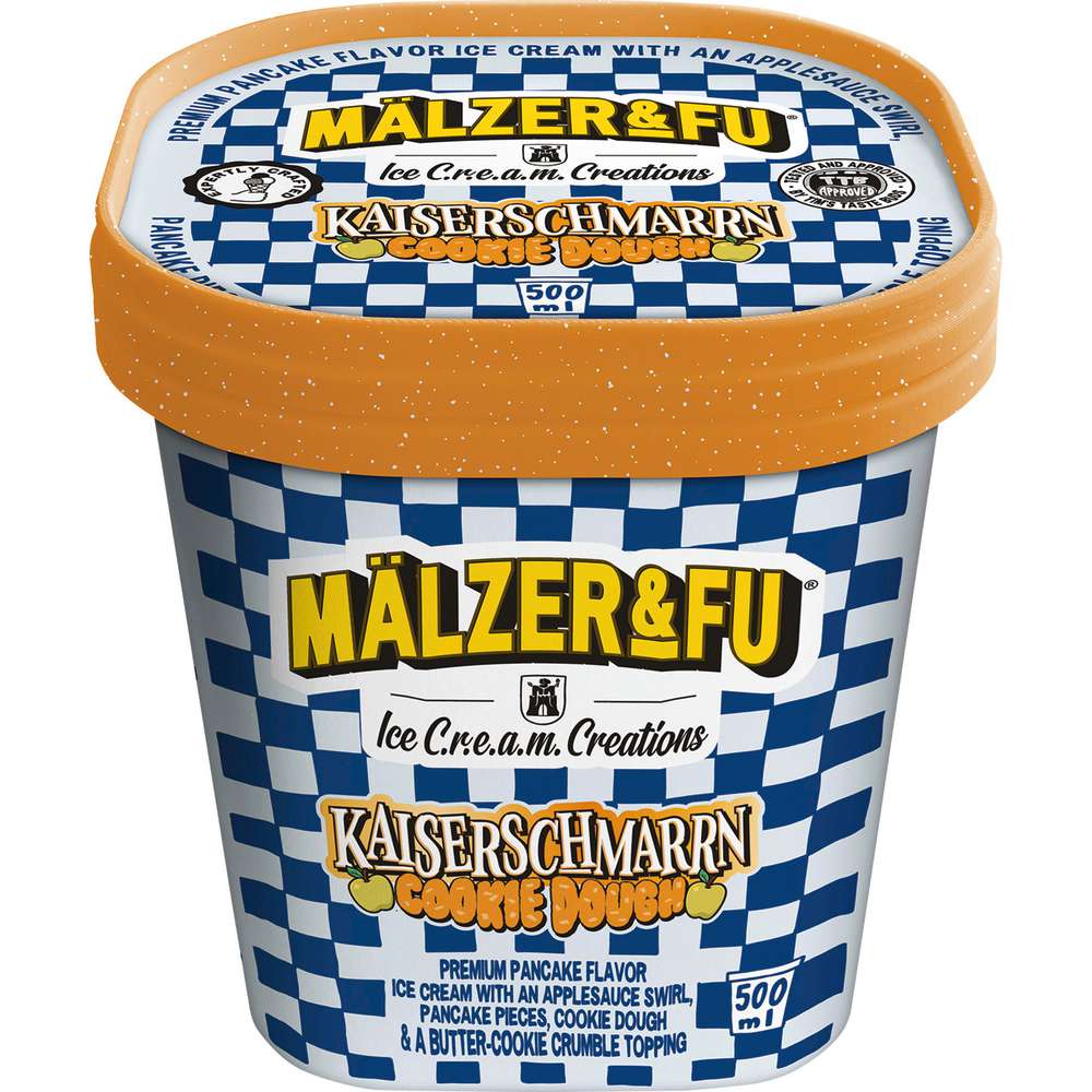 Produktabbildung MÄLZER & FU Eis, Kaiserschmarrn Cookie Dough 