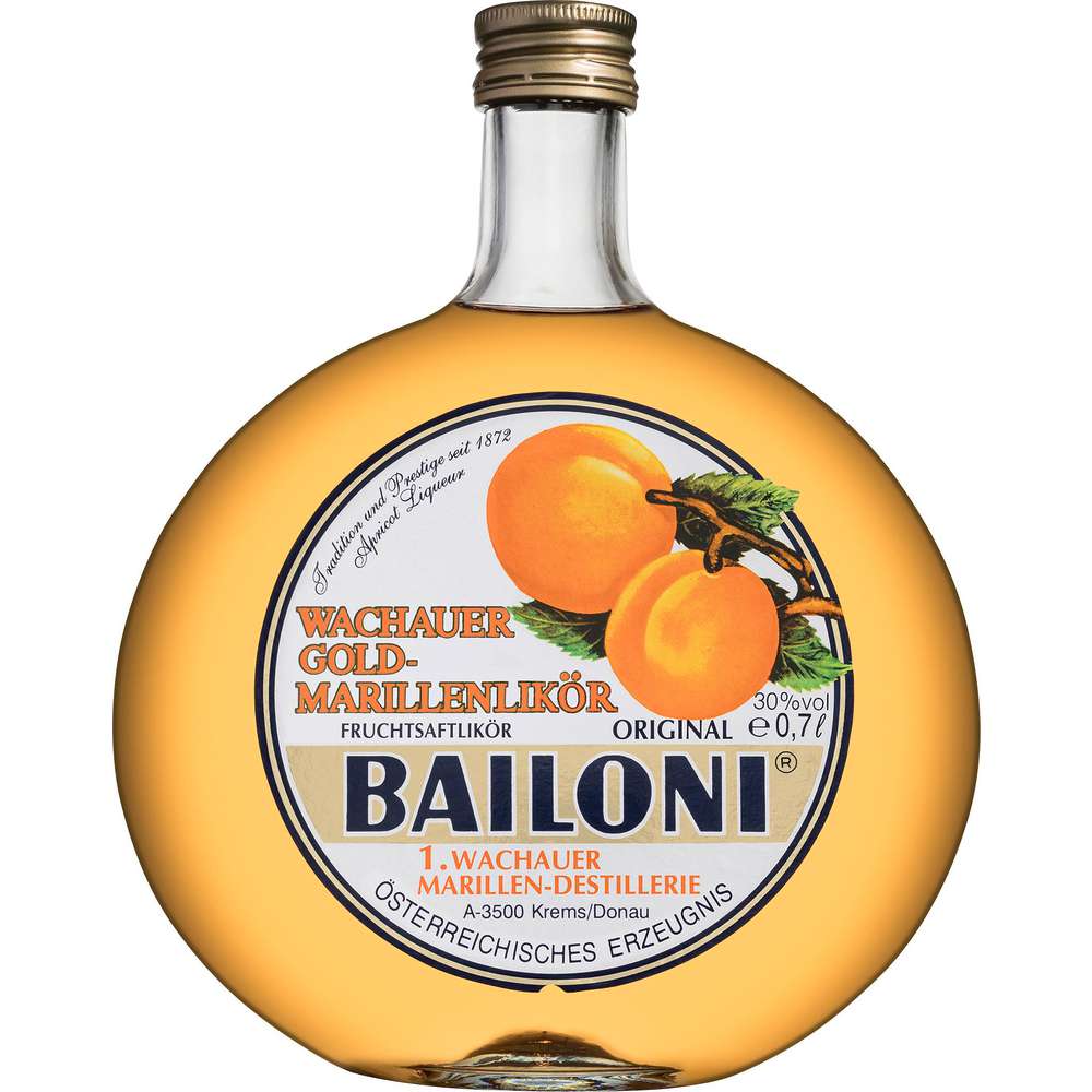 Produktabbildung Bailoni Marillenlikör 30%