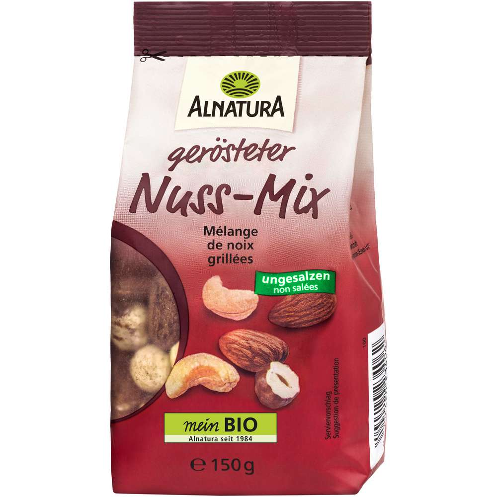 Produktabbildung Alnatura Bio Nuss-Mix, geröstet & ungesalzen