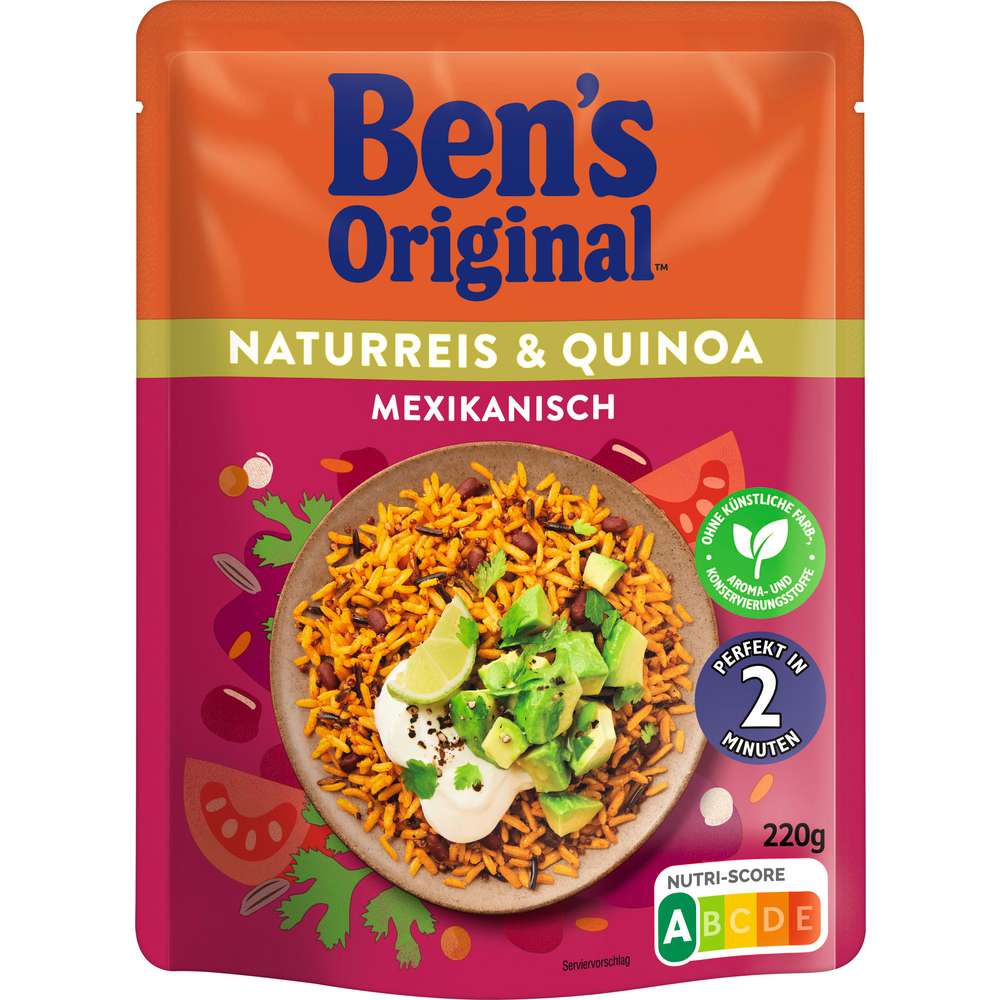 Produktabbildung BEN'S ORIGINAL 3-Korn-Mix mit Quinoa, Mexikanisch