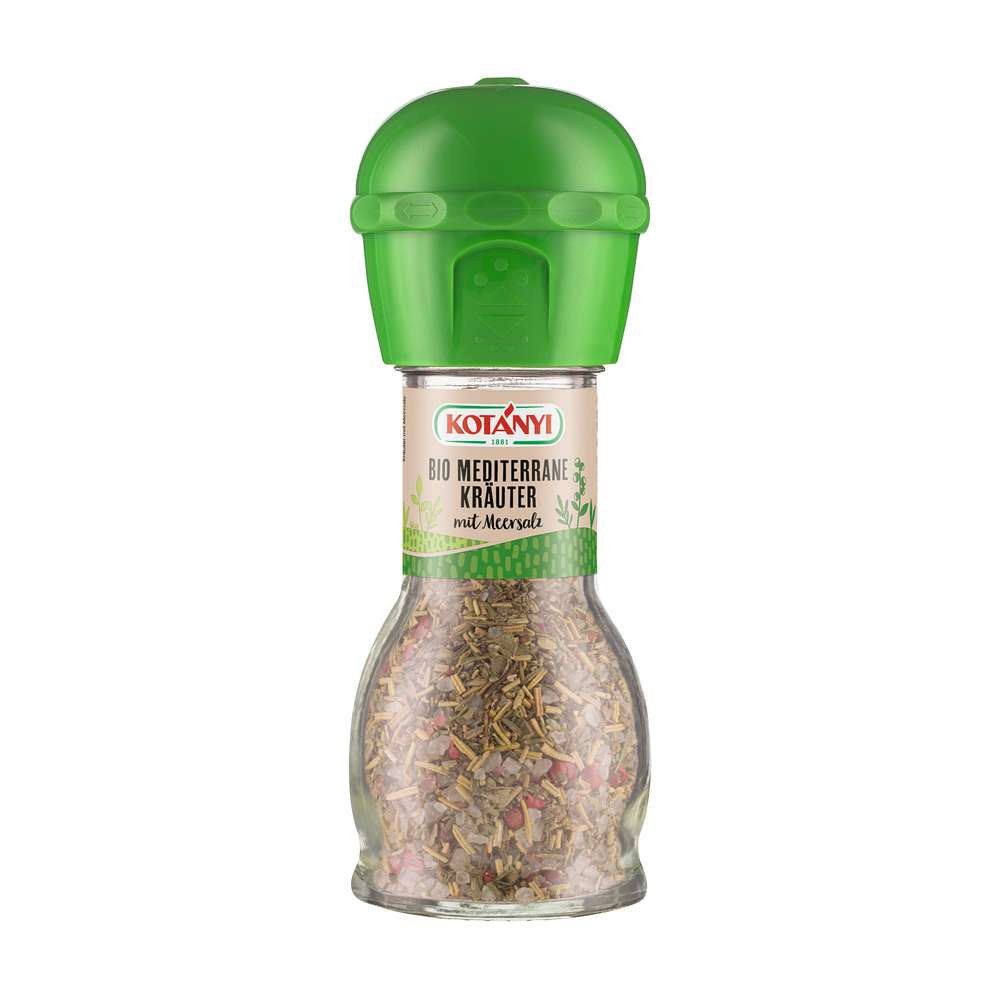 Produktabbildung Kotányi Bio Mediterrane Kräuter mit Meersalz