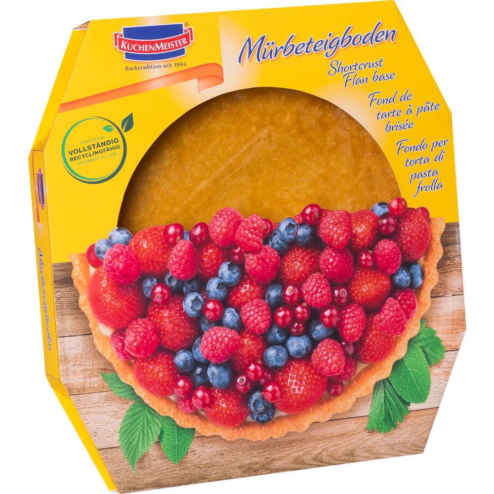 Produktabbildung Kuchen Meister Mürbeteigboden