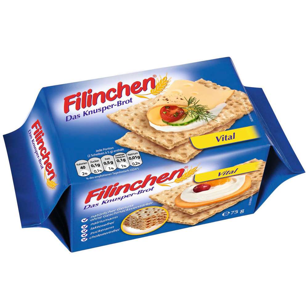 Produktabbildung Filinchen Knäckebrot Vital