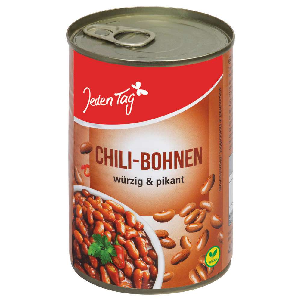 Produktabbildung Jeden Tag Chili-Bohnen