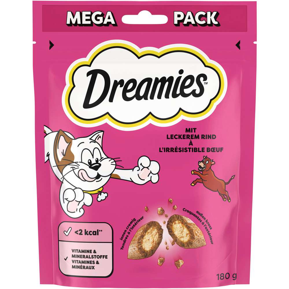 Produktabbildung Dreamies Katzen-Snack, Rind