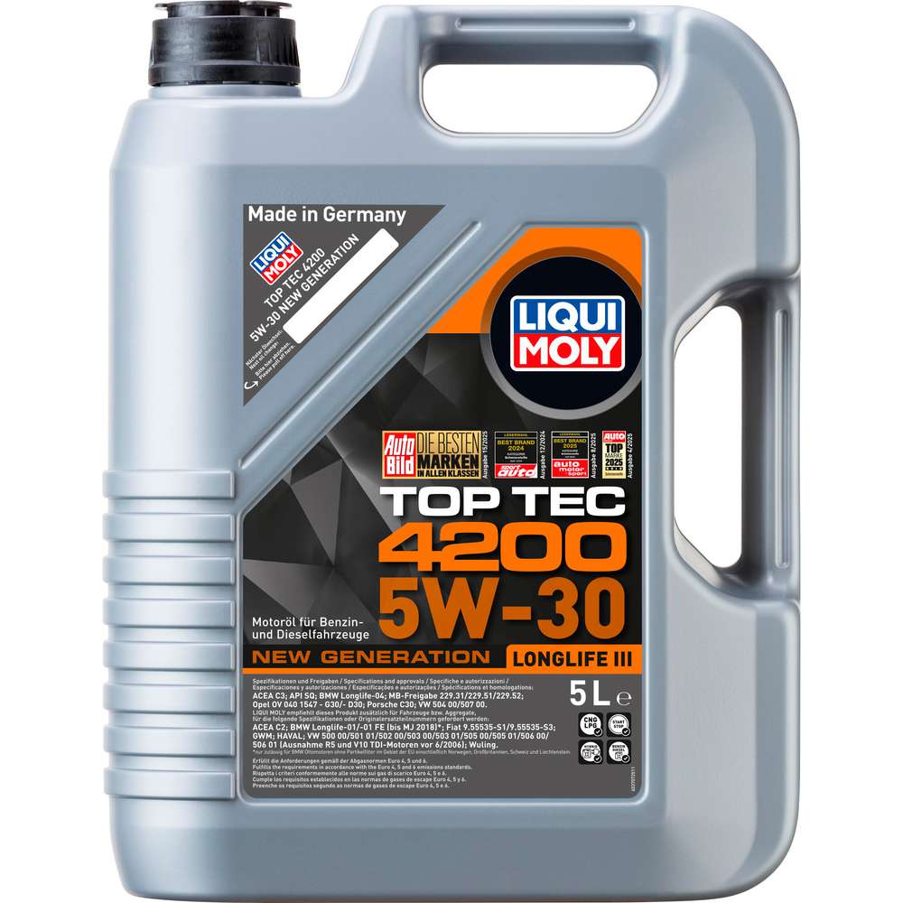 Produktabbildung Liqui Moly Motoröl für Benzin-& Dieselfahrzeuge