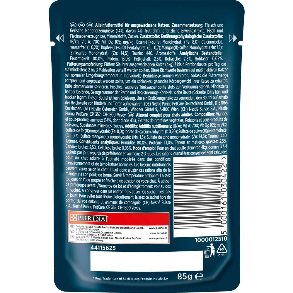 Produktabbildung Purina Katzen-Nassfutter Gourmet Perle, Truthahn