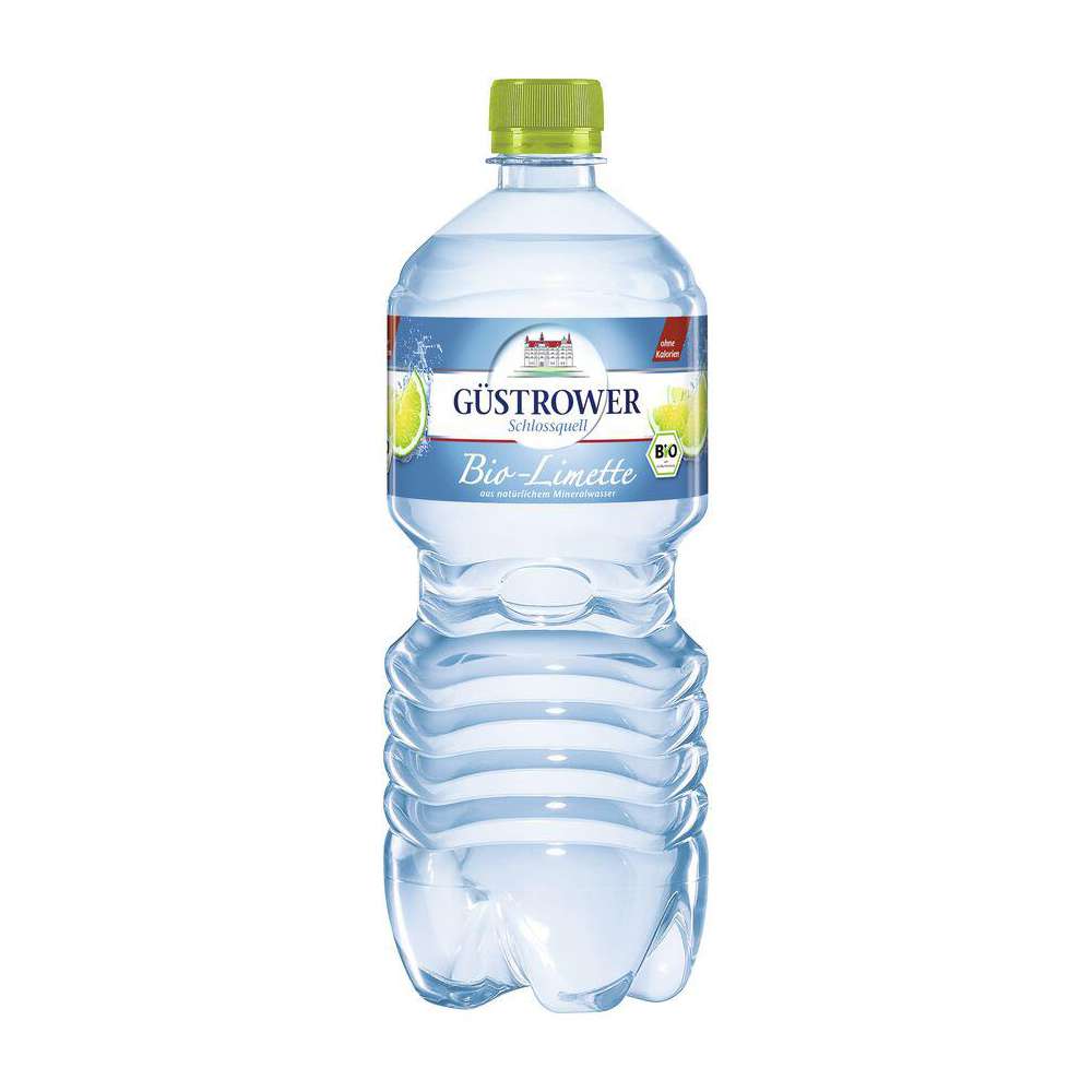 Produktabbildung Güstrower Wasser mit Geschmack Limette Bio