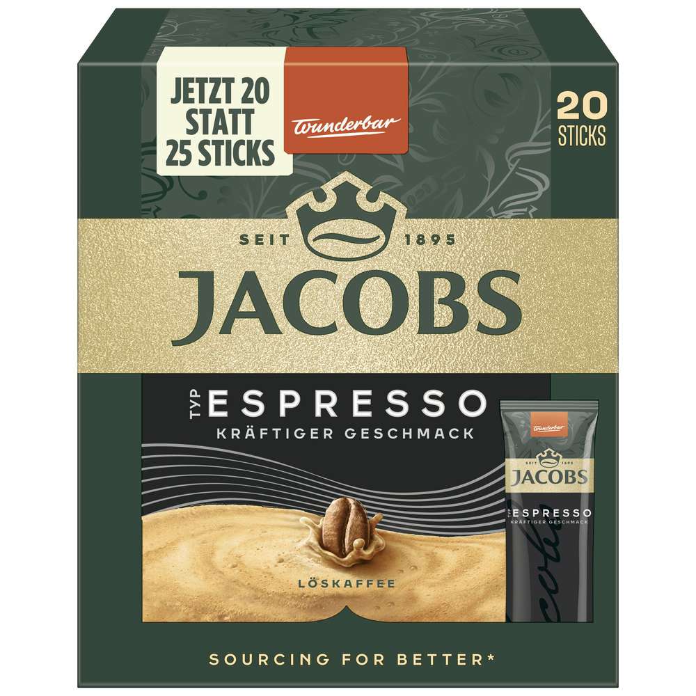Produktabbildung Jacobs Kaffee-Sticks, Espresso