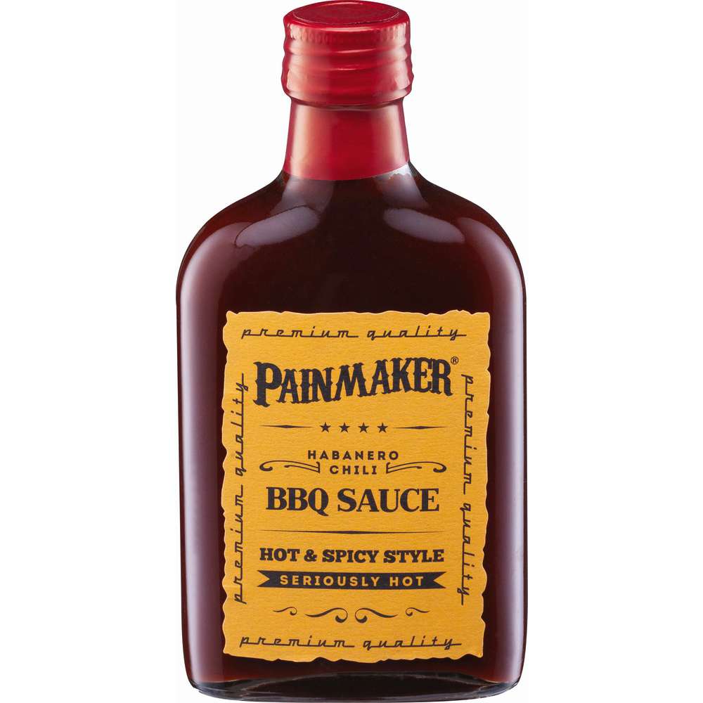 Produktabbildung Painmaker Habanero Chili BBQ Sauce