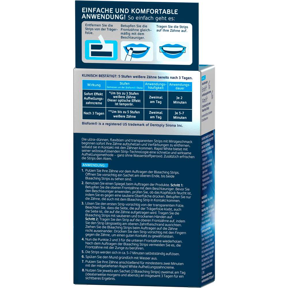 Produktabbildung Rapid White Bleaching Strips