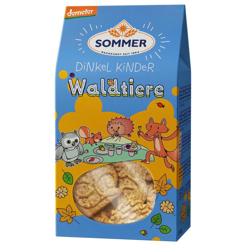 Produktabbildung Sommer Dinkel Kinder Waldtiere