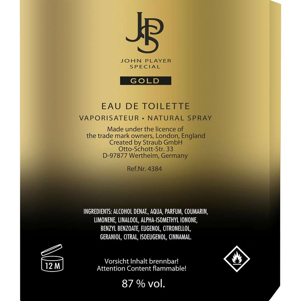Produktabbildung JPS Eau de Toilette, Gold