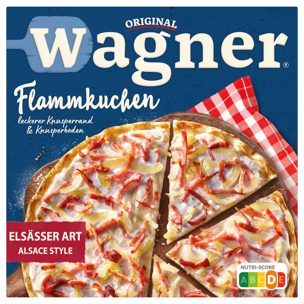 Produktabbildung Wagner Flammkuchen Elsässer Art, tiefgekühlt