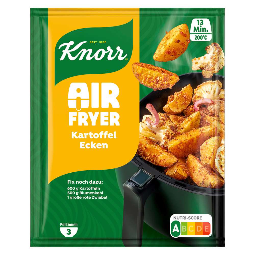Produktabbildung Knorr Fix-Würzmischung Airfryer, Kartoffelecken