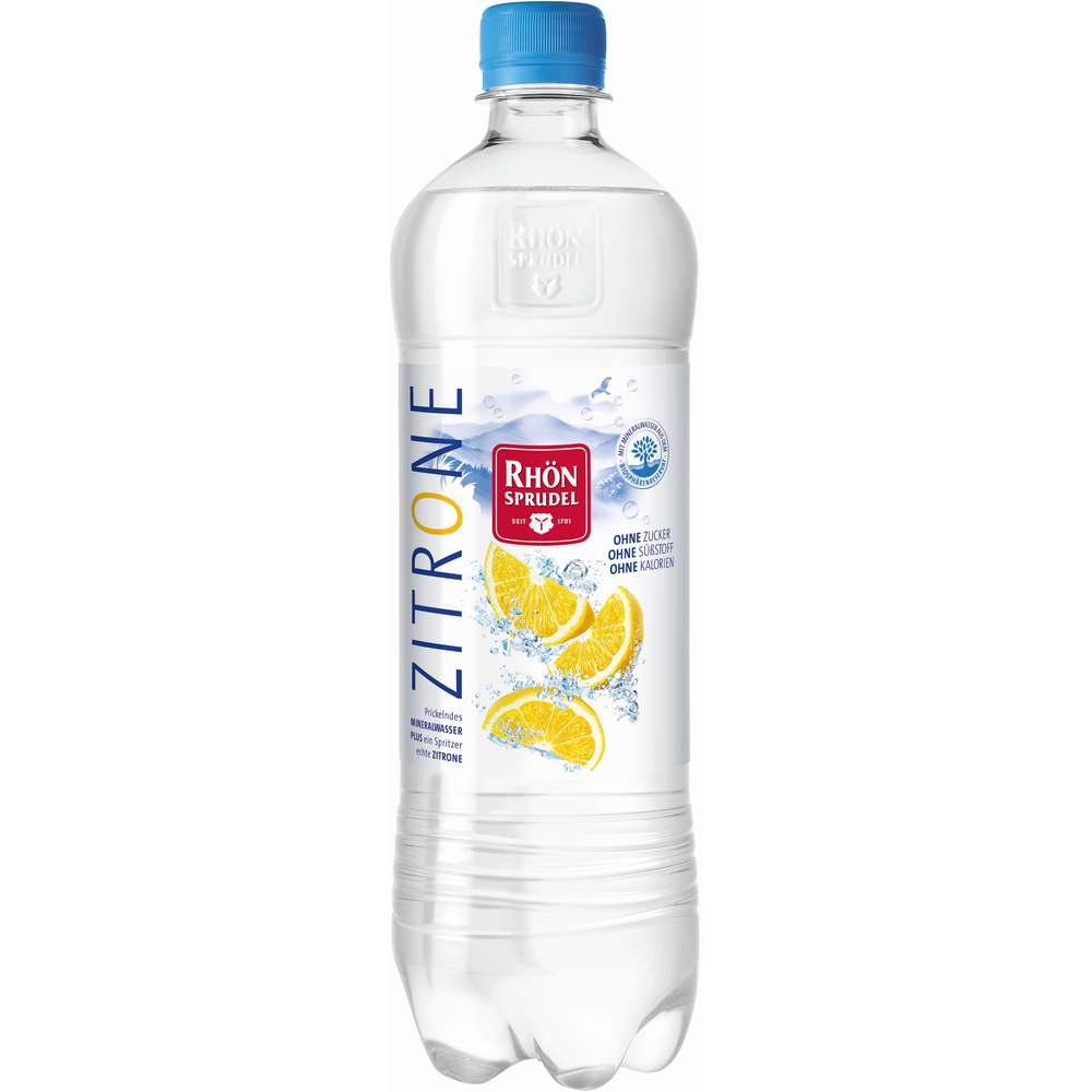 Produktabbildung Rhön Sprudel Mineralwasser Plus Zitrone