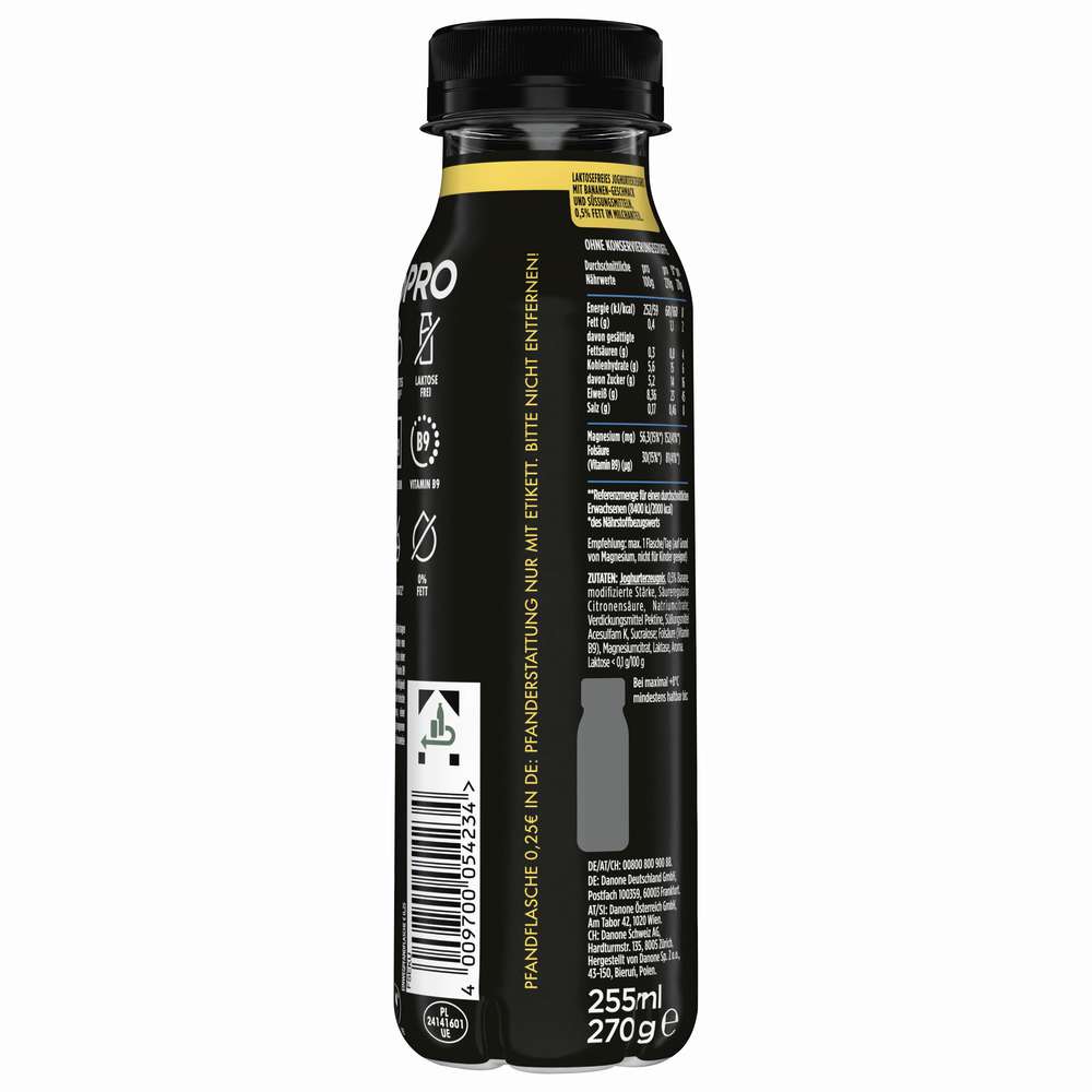 Produktabbildung Danone YoPRO Drink Banane