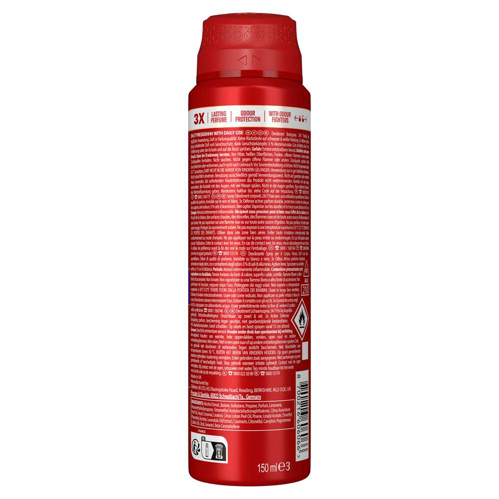 Produktabbildung Old Spice Deo Spray, Rockstar
