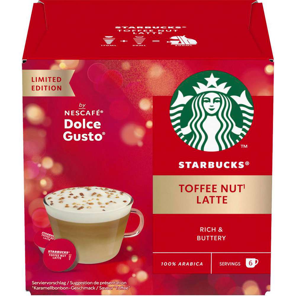 Produktabbildung Starbucks Caffè Toffee Nut Latte, Kapseln