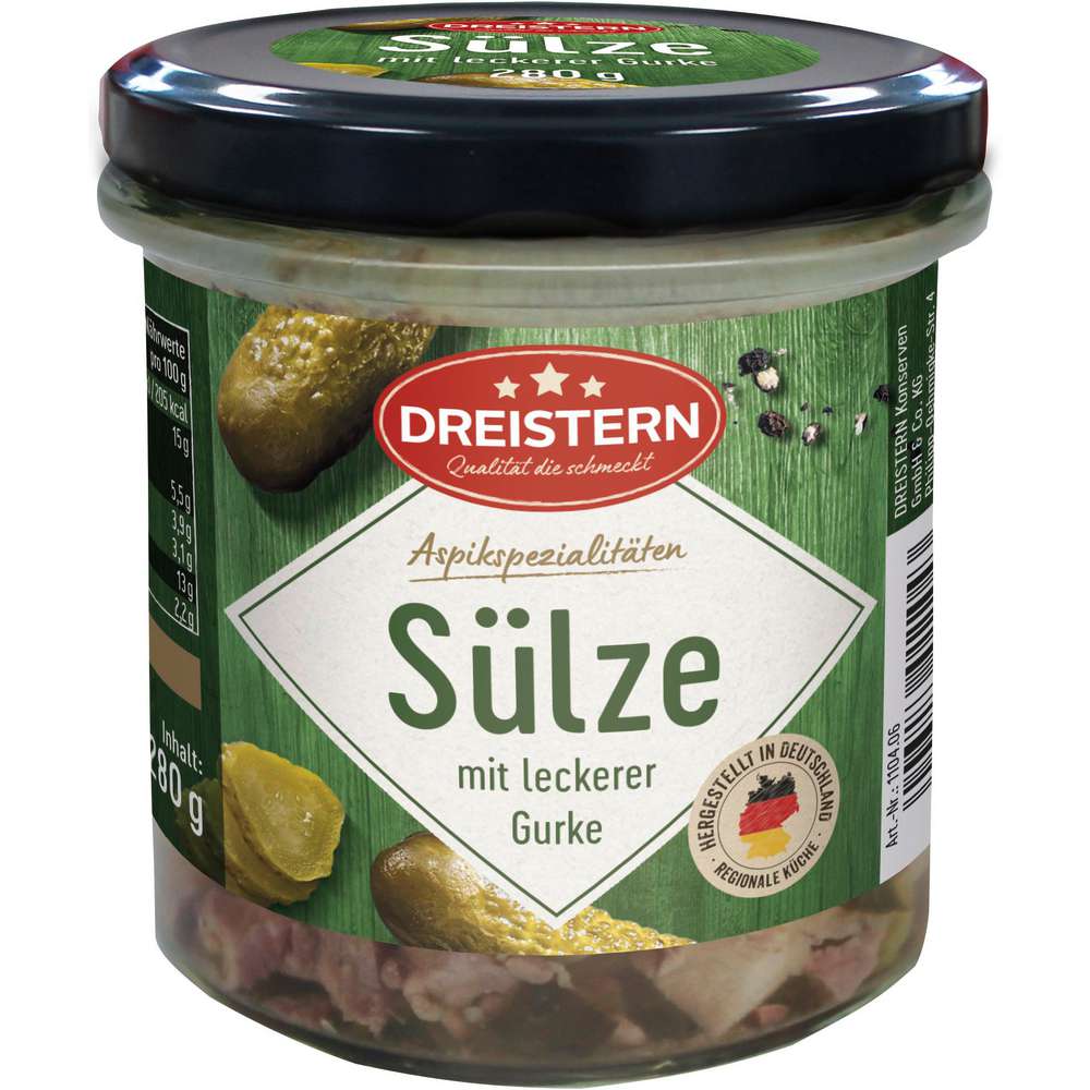 Produktabbildung Dreistern Gurkensülze