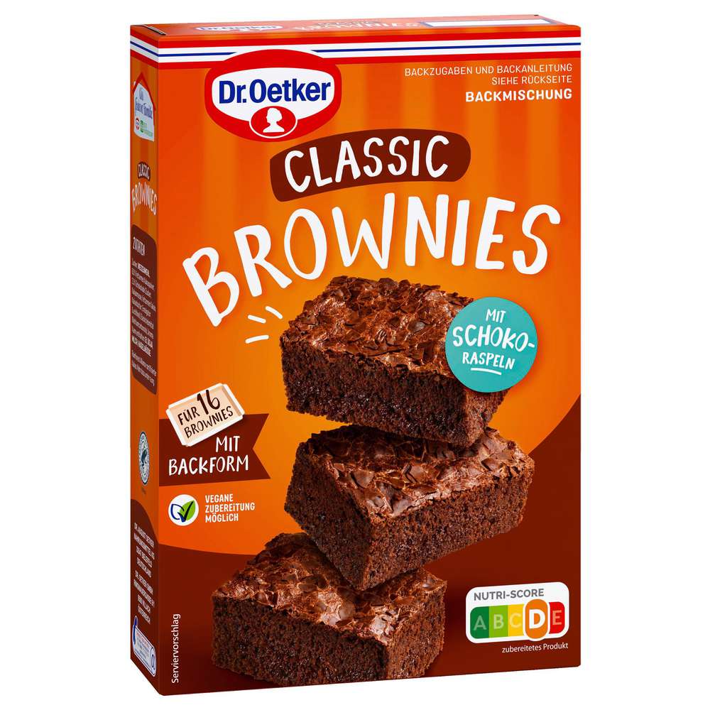 Produktabbildung Dr. Oetker Backmischung Classic Brownies