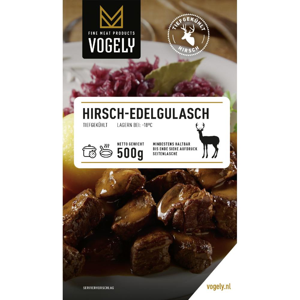 Produktabbildung keine Marke Vogely  HirschEdelgulasch, 500 g