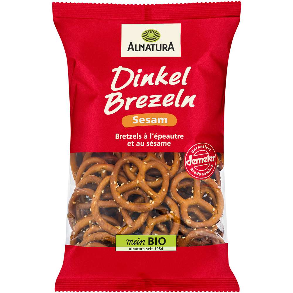 Produktabbildung Alnatura Bio Dinkel Sesam-Brezeln