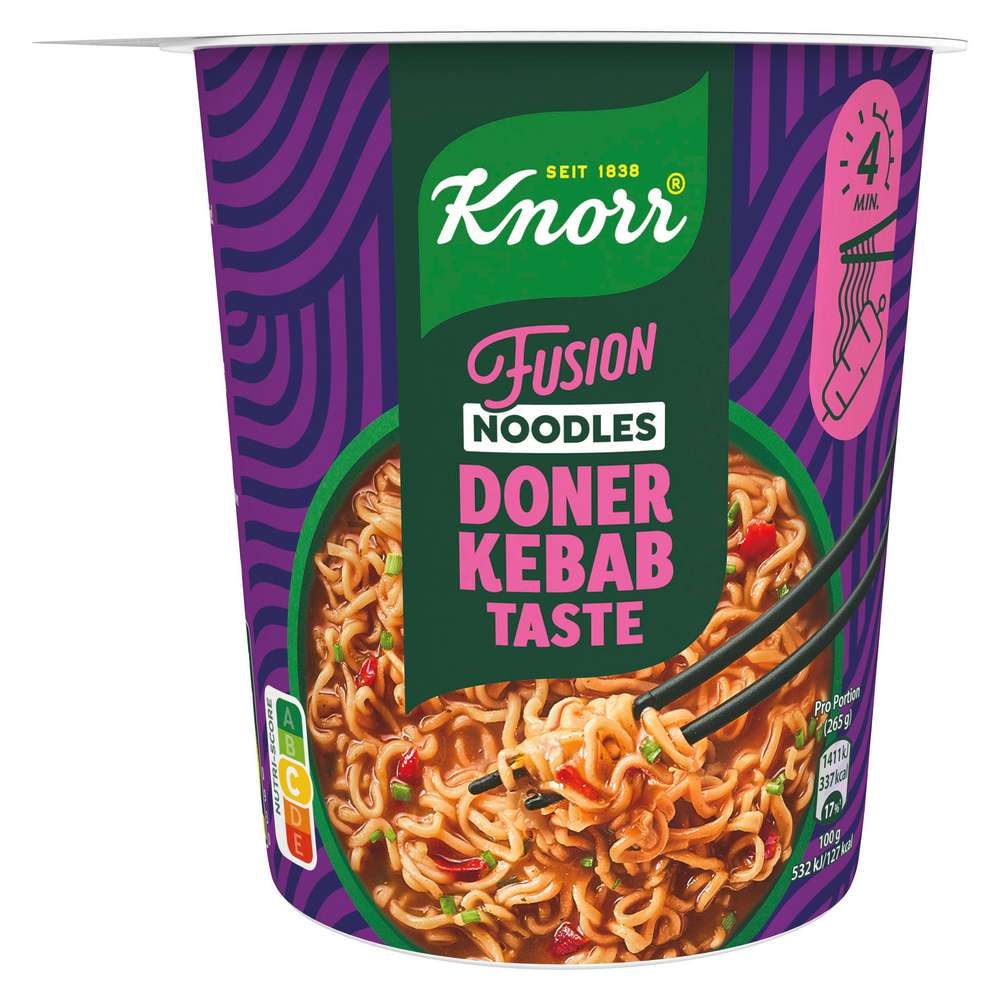 Produktabbildung Knorr Fusion Noodles, Döner Kebap