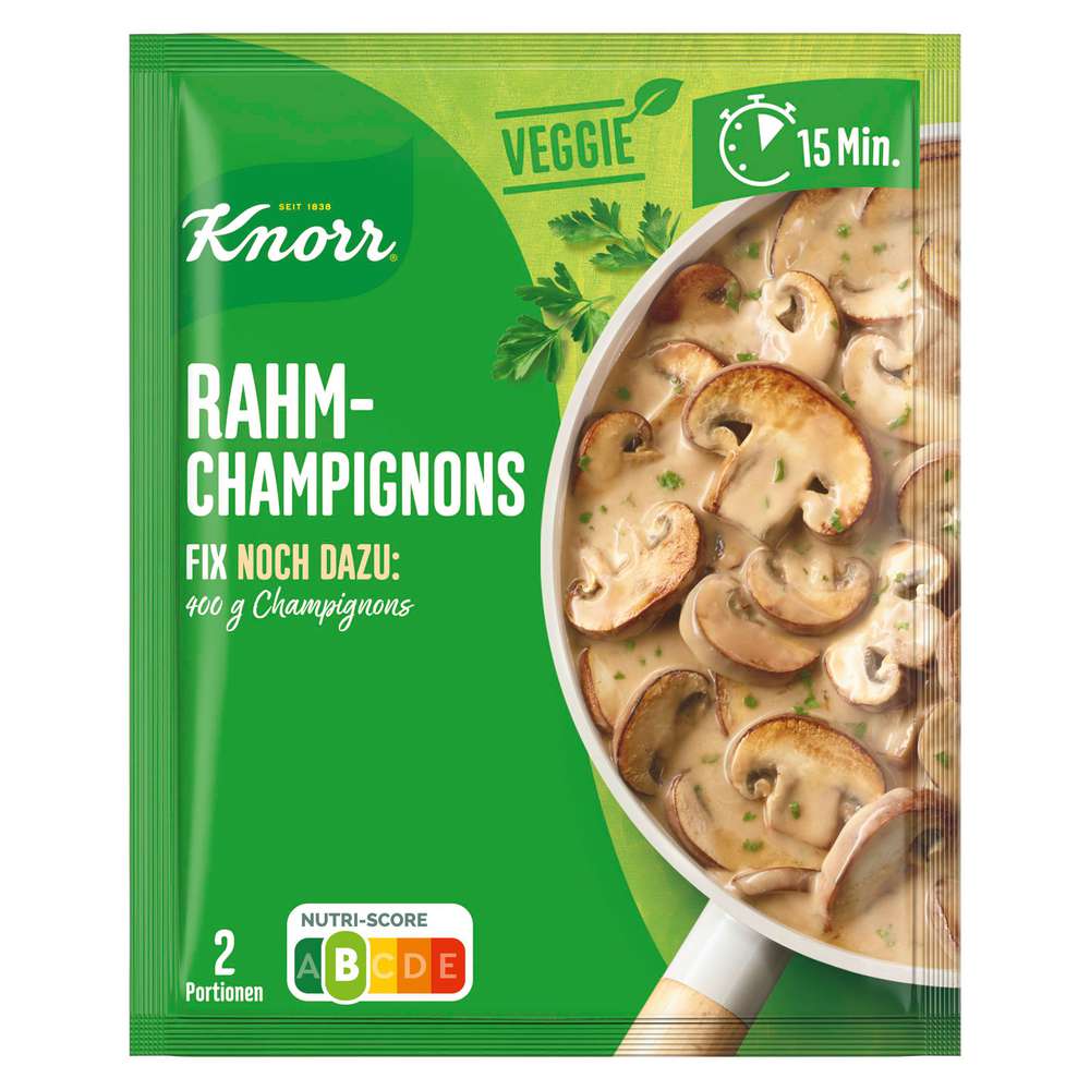 Produktabbildung Knorr Fix Würzmischung Rahm-Champignons