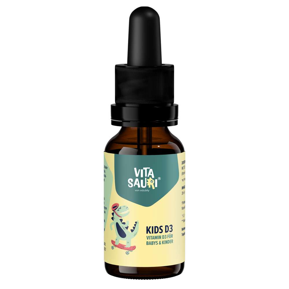 Produktabbildung edubily Vitasauri Kids D3 für Babys & Kinder
