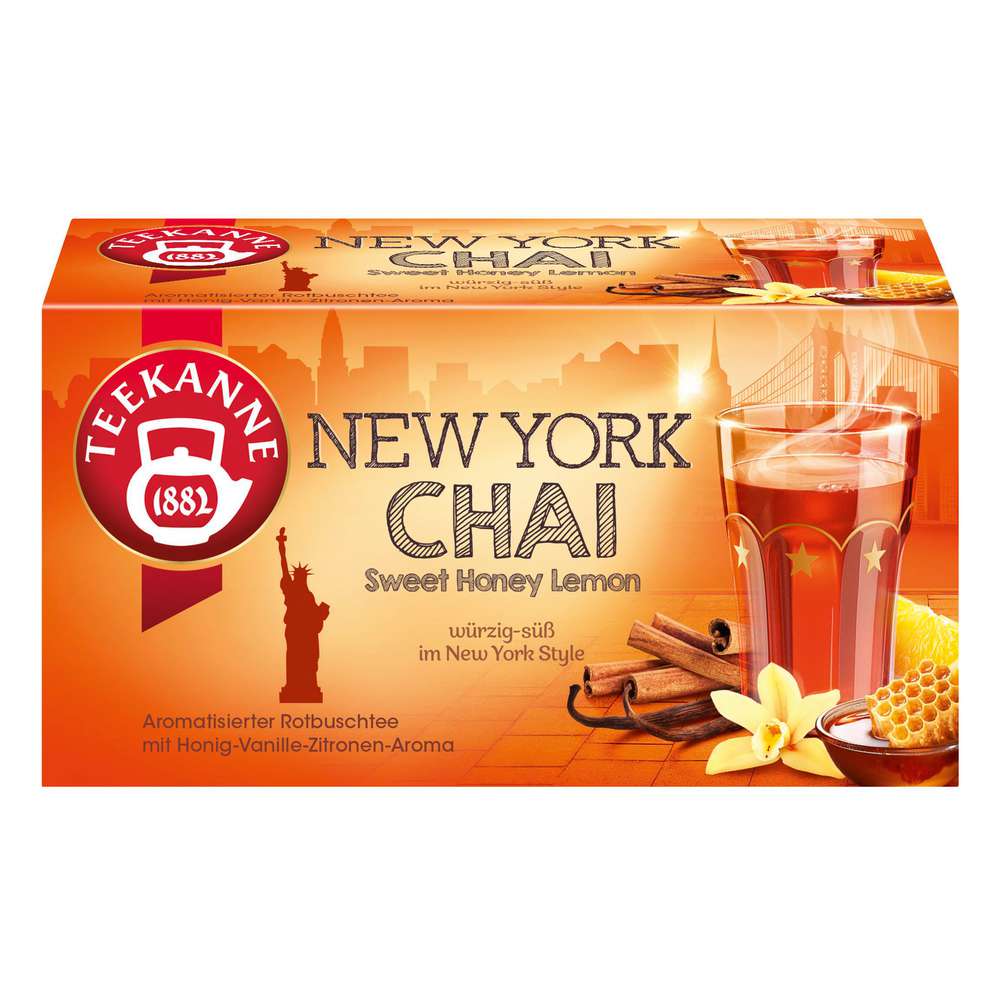 Produktabbildung Teekanne Ländertee New York Chai