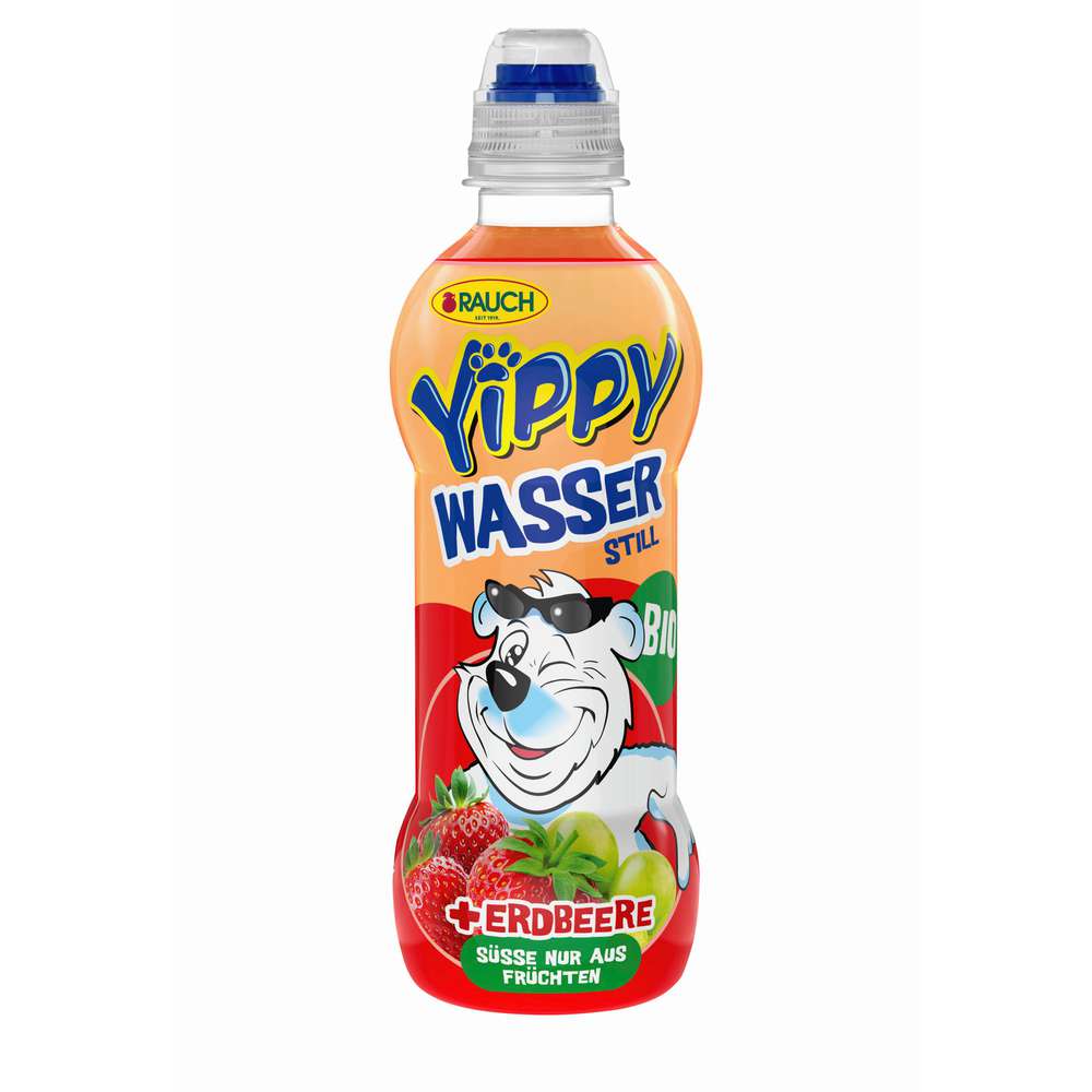 Produktabbildung Rauch Yippi Bio Wasser, Erdbeere