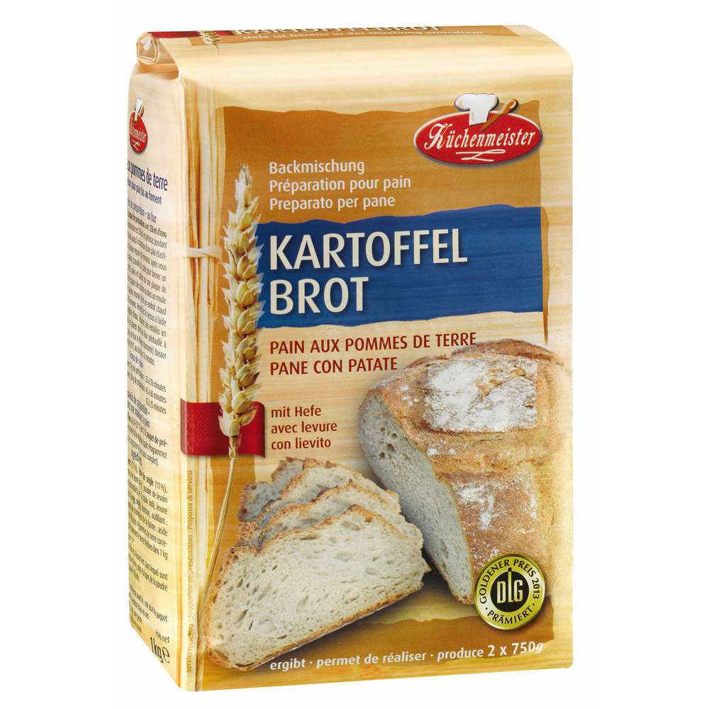 Produktabbildung Küchenmeister Brotbackmischung, Kartoffelbrot