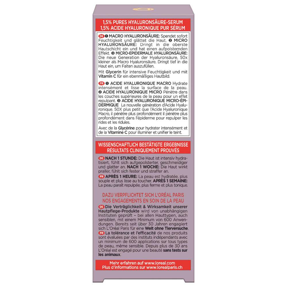 Produktabbildung L'Oreal Paris Revitalift Filler Anti-Falten Serum