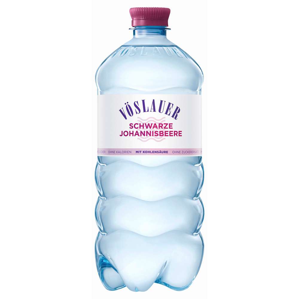 Produktabbildung Vöslauer Wasser mit Johannisbeere, spritzig