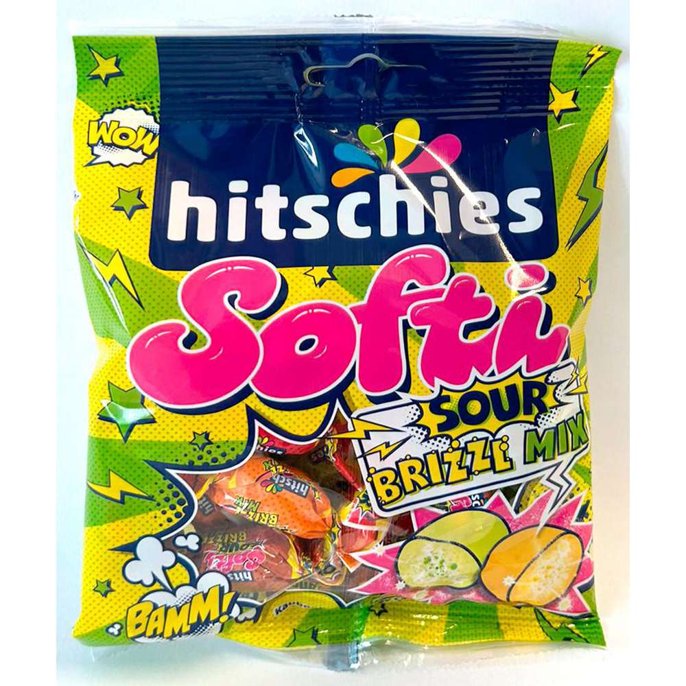 Produktabbildung Hitschler Kaubonbons Softi, Sour Brizzl Mix