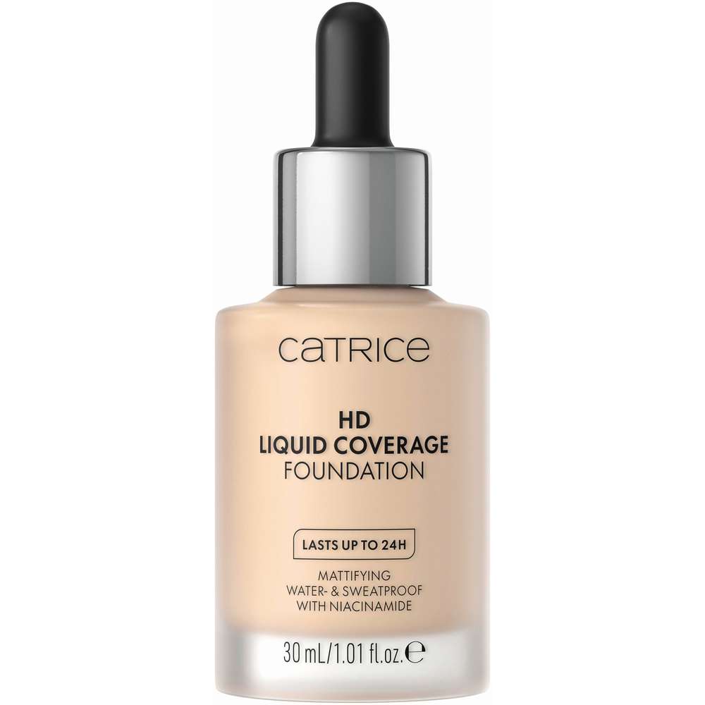 Produktabbildung Catrice Make-Up HD Liquid Coverage Foundation, Light Beige 010