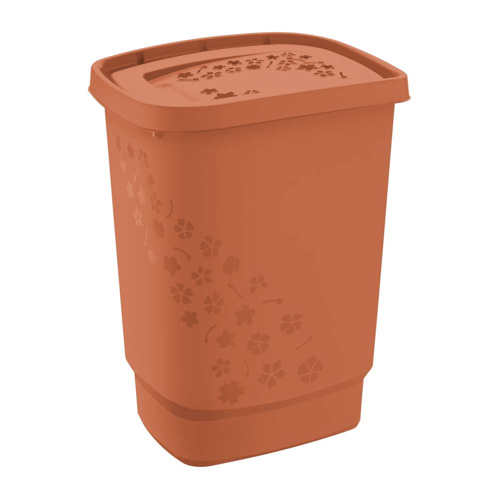 Produktabbildung Rotho Wäschesammler 55 l Flowers