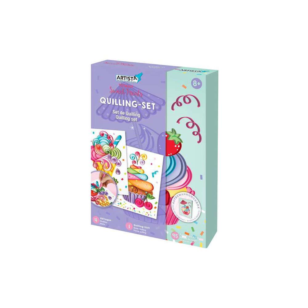 Produktabbildung Artista Quilling-Set Süssigkeiten