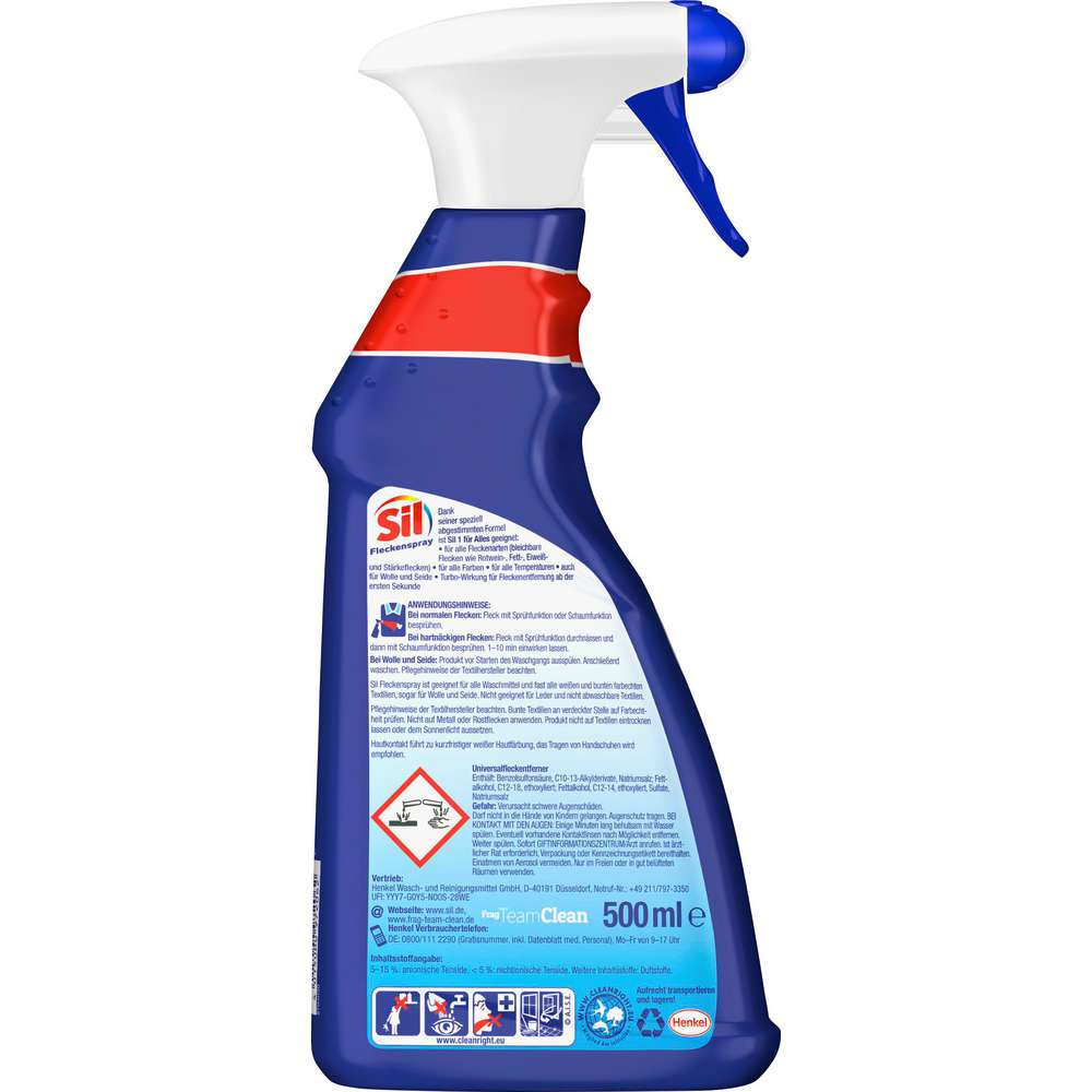 Produktabbildung Sil Fleckenspray, 1 für Alles