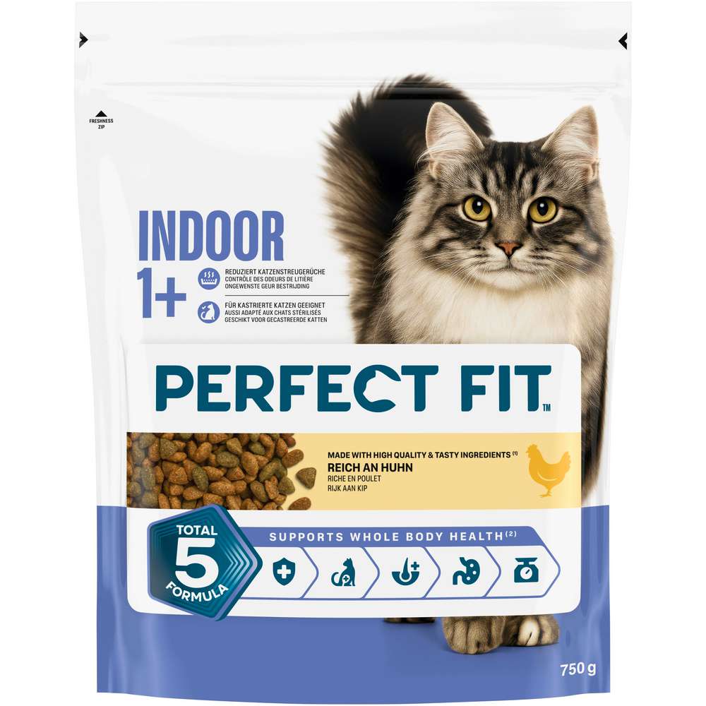 Produktabbildung Perfect Fit Katzen-Trockenfutter, Indoor, Huhn